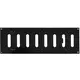 Adjustable metal slot diffuser 300x100 black - MR3010RM - RAL9005