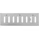 Adjustable metal slot diffuser 300x100 galvinized - MR3010RZn