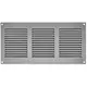 Metal grille 300x150mm grey - MR3015P