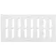 Metal grille adjustable 300x150mm white - MR3015R - RAL9016