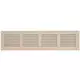 Metal grille 400x100mm beige - MR4010Y