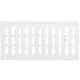 Adjustable metal slot diffuser 400x200 white - MR4020R - RAL9016
