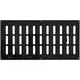 Adjustable metal slot diffuser 400x200 black - MR4020RM - RAL9005