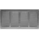 Metal grille 400x200mm zinc - MR4020Zn
