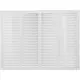 Metal grille 400x300mm white - MR4030