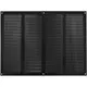 Metal grille 400x300mm black - MR4030M - RAL9005