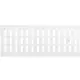 Adjustable metal slot diffuser 500x200 white - MR5020R - RAL9016