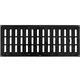 Adjustable metal slot diffuser 500x200 black - MR5020RM - RAL9005