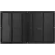 Metal grille 500x300mm black - MR5030M - RAL9005