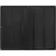Metal grille 500x400mm black - MR5040M - RAL9005