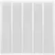 Metal grille 500x500mm white - MR5050
