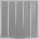 Metal grille 500x500mm galvanised - MR5050Zn