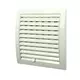 Wall grille adjustable 190x190 white N12R