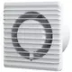Bathroom extractor fan Ø 125 mm white - energy planet 125 HS