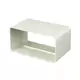 Rectangular plastic connector 110 x 55 - KS