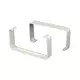 Rectangular plastic brackets (2 pieces) 110 x 55