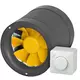 Ruck® inline tube fan Etamaster with EC motor - 220 m³/h -Ø 125 mm + PWM control