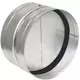 Check valve with rubber seal Ø 125mm
