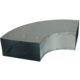 Bend 90 degrees 220x80 mm horizontal duct