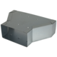 Reducer 300 x 80 mm to 220 x 80 mm for galvanised flat duct