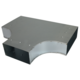 T-piece 90 degrees 220x80 mm - 220x80 mm for flue pipe