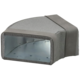 Thermoduct flat duct elbow 45 degrees 220x80 mm horizontal