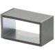 Thermoduct connection piece, 220x80 mm, L=100 mm