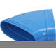 Wavin Ventiza Elbow 45 degrees PVC oval 195x80 mm horizontal M/M