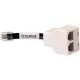 Brink S. RJ cable + splitter for Renovent Excellent, Flair and Ease 200