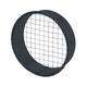 Pipe grille Ø 125mm with mesh for spiral pipe - bespoke RAL7016