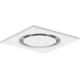 Ceiling diffuser steel round air outlet for supply and exhaust 595x595 mm - 200 mm - RAL 9016