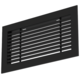 Aluminium bar grating - with friction springs - 600x150 mm - RAL 9005