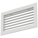 Wall grille aluminum single adjustable - with friction springs - 200x100 mm - RAL 9016