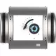Round CAV Constant volume controller double walled diameter 100 mm