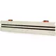 Ergovent plasterable frameless louvre 1050 mm with connection diameter 75 mm - modular - 2 slots