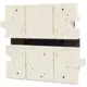 Ergovent spacer for modular plug-in line gratings 200 mm - 1 slot