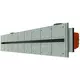 Ergovent plasterable frameless linear grille 1000 mm with 75 mm connection diameter – profile