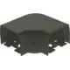 Optimalduct Climclick Angle Flat Bend 80x60 mm RAL 7016 Anthracite