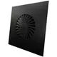 Swirl diffuser fixed blades 600mm square - SWS 600 RAL 9005 30% gloss