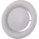 Ventilation exhaust valve 160 mm metal - E-DVS160 RAL9016