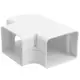ClimaConnect T-piece for mounting duct 100 mm - RAL 9010