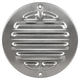 External grille round 125 mm stainless steel304