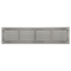 Wall grille 500x150mm aluminum - Uncoated