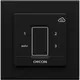 Cover cap black for Orcon CO₂ recessed control sensor 15RF