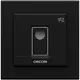 Cover cap black for Orcon motion sensor recessed 15RF