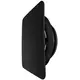 ClimaConnect Design Square Vent, Ø 125 mm - Black
