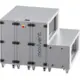 Maxivent WTW air handling units with heat exchanger, 7600 m³/h, with hot-water coil and cold-water coil, horizontal, right-side configuration - RHE 7600 H WKJR T 02