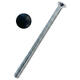 Central screw with black cover