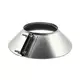 Weather collar for spiral duct Ø 100mm