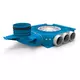 Vent-Axia Uniflexplus composite manifold 9 x Ø69mm with vertical spout Ø125mm